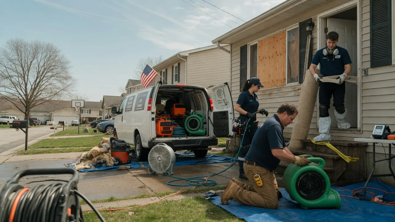 Water Damage Restoration in Wharton, WV near me